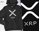 XRP Ripple Logo Hoodie & Sweatshirt, Crypto Coin HODL, Bull Moon Market, Traders - Investors - Miners, Cryptocurrency Jumper Unisex
